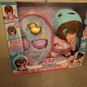 Cry Babies Newborn My First Bath Doll